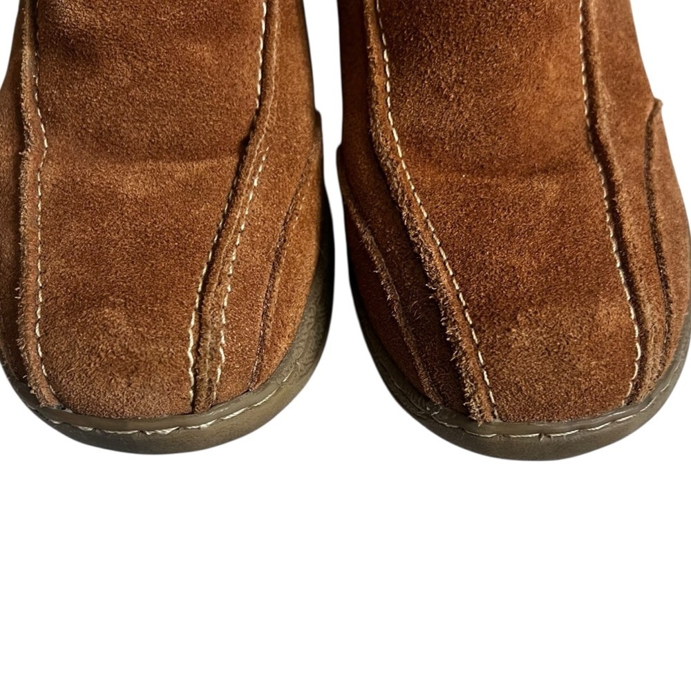 Spring Step Leather Tan Fur-Trimmed Winter Boots EUC 37 - Picture 5 of 11